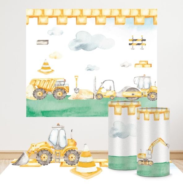 İnşaat Konseptli Mini 1 Paket