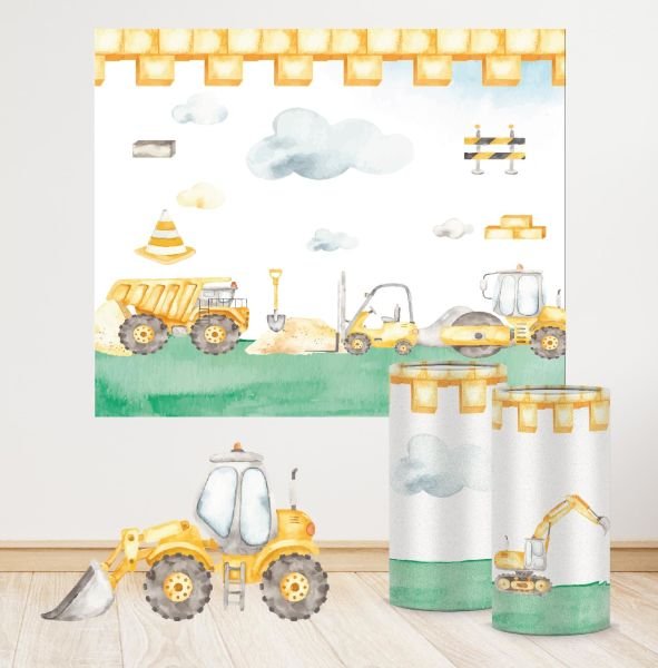 İnşaat Konseptli Mini 3 Paket