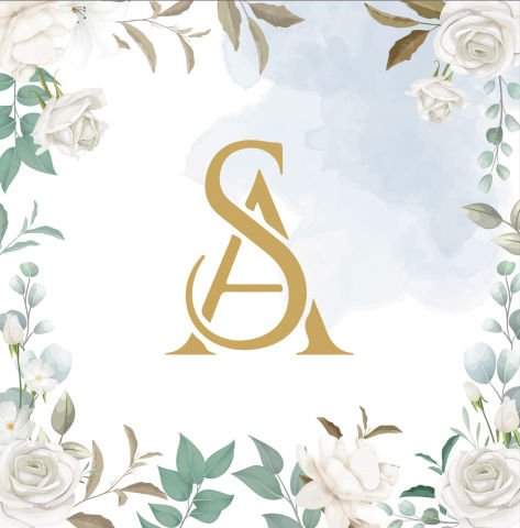 Beyaz Gül Detaylı Dans Pisti Kaplaması