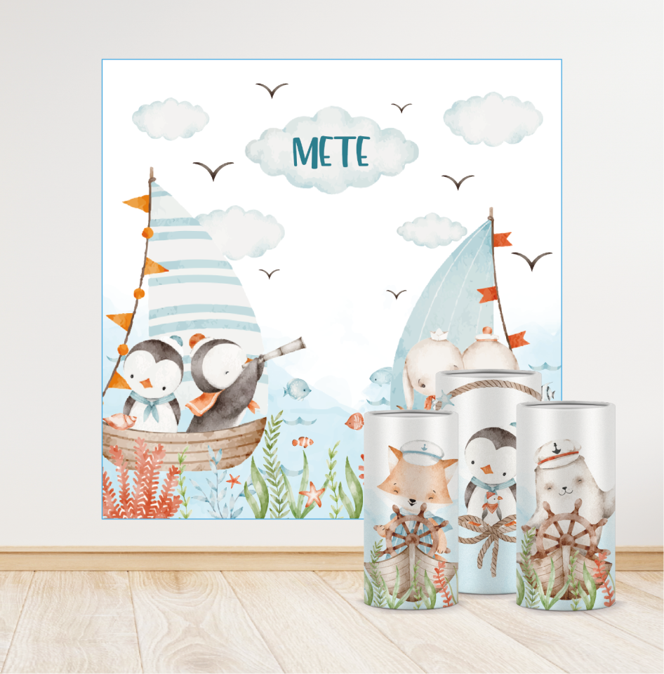 Denizci Ayıcık Konseptli Efsane 4 Paket