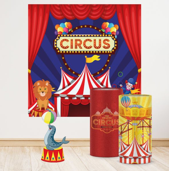 Sirk Teması Mega 4 Paket