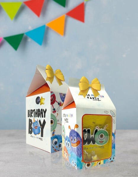 Sevimli Canavarlar Konsepti Hediye Kutusu