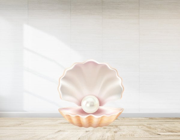 İstiridye  İnci  Temalı Ayaklı Pano