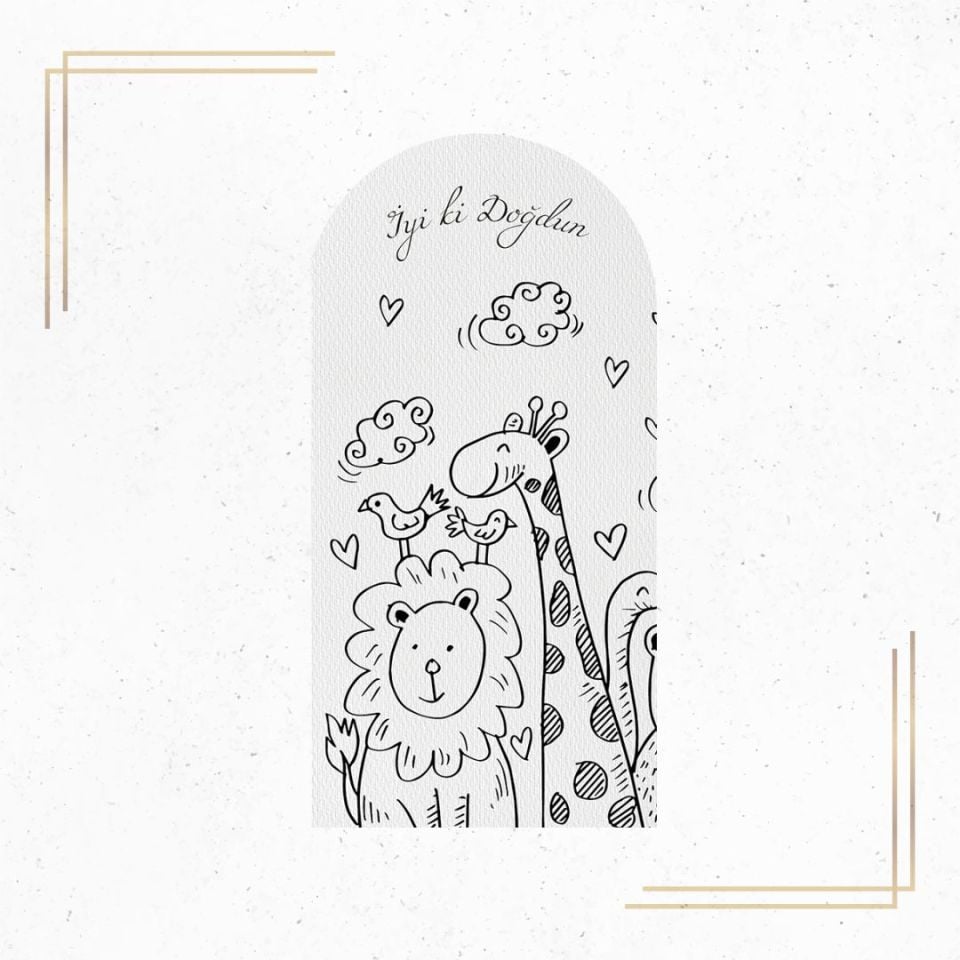 Edda Jumbo Tekli Pano - Safari