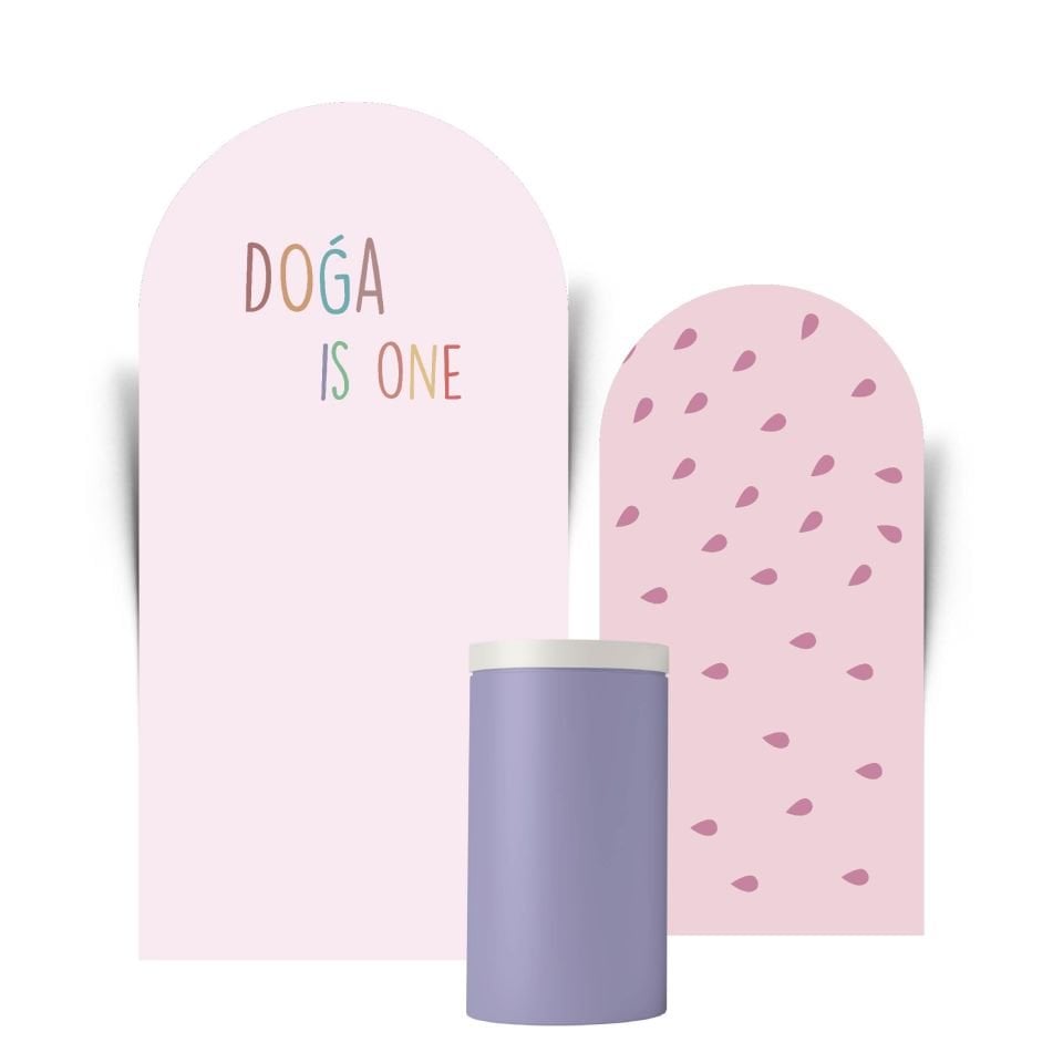 Edda Jumbo Parti - Pastel Pembe