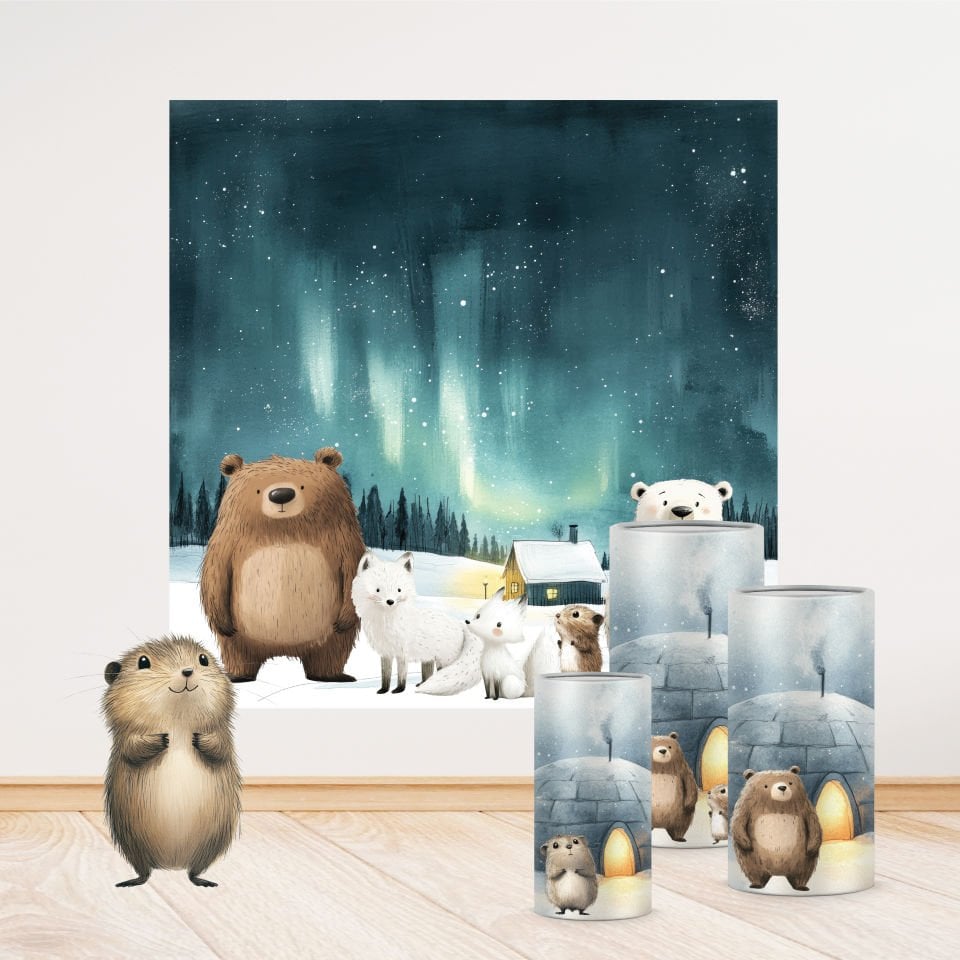 Kutup Ayısı Konseptli Efsane 3 Paket