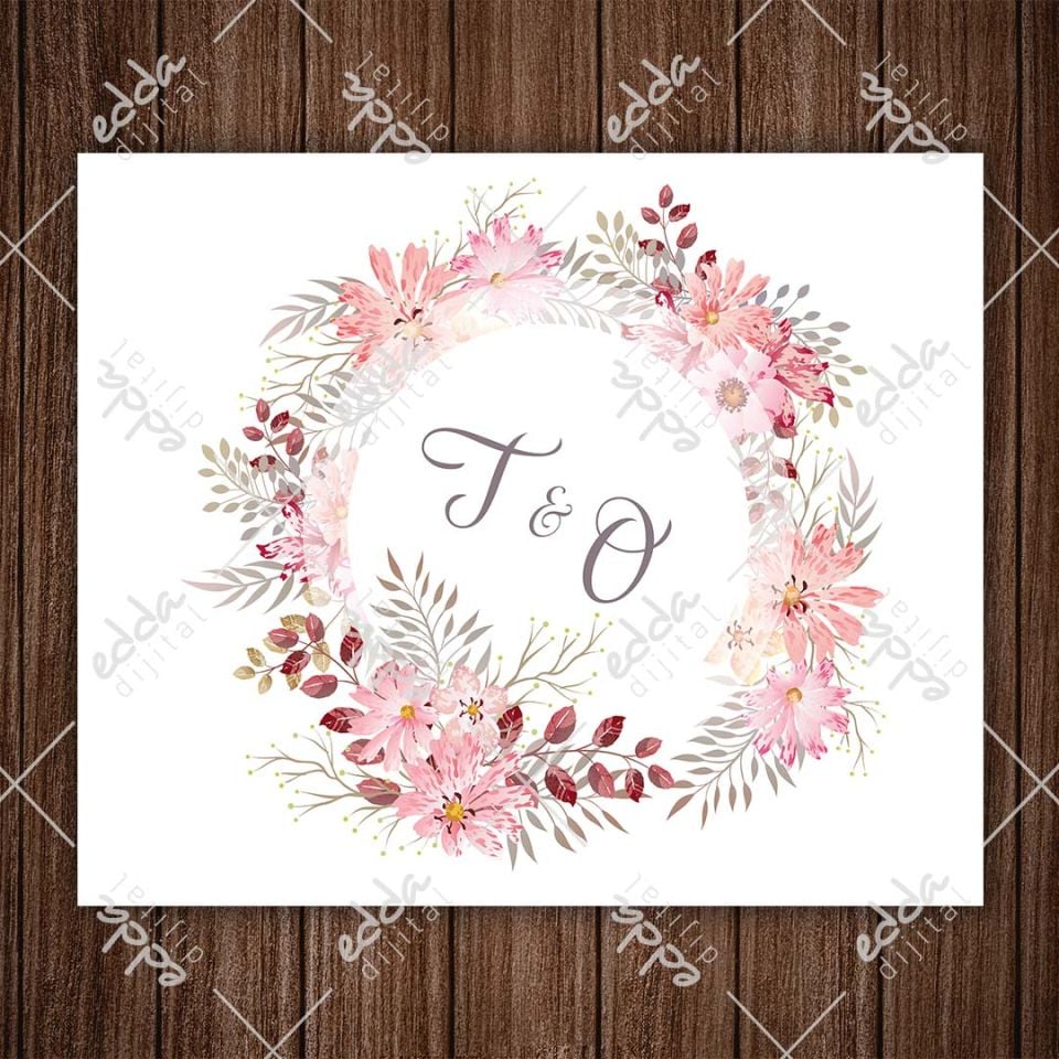 Çiçek Desenli Dans Pisti Kaplaması