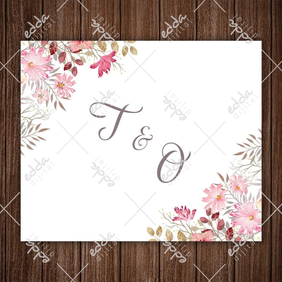 Çiçek Desenli Dans Pisti Kaplaması