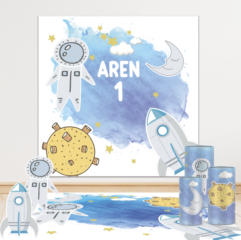 Uzay Konseptli Mega 3 Paket