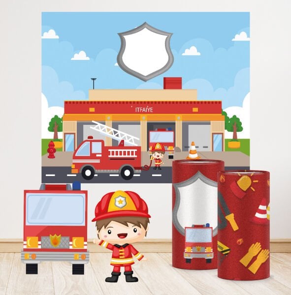 İtfaiye Konseptli Mini 2 Paket