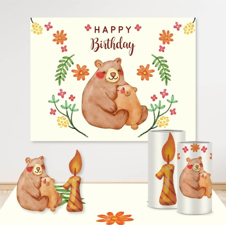 Ayıcık Konseptli Mini 1 Paket