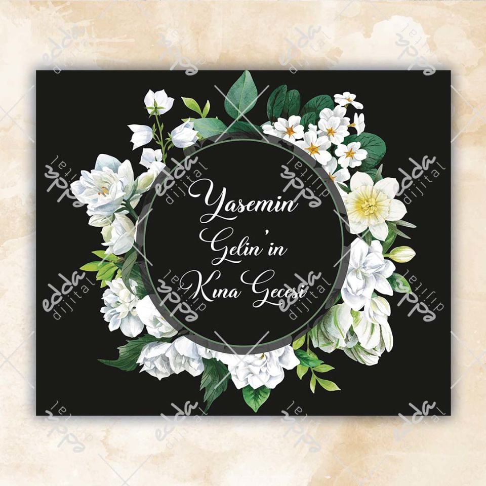 Yasemin Desenli Dans Pisti Kaplaması