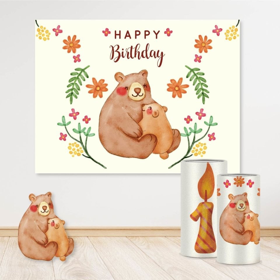 Ayıcık Konseptli Mini 3 Paket