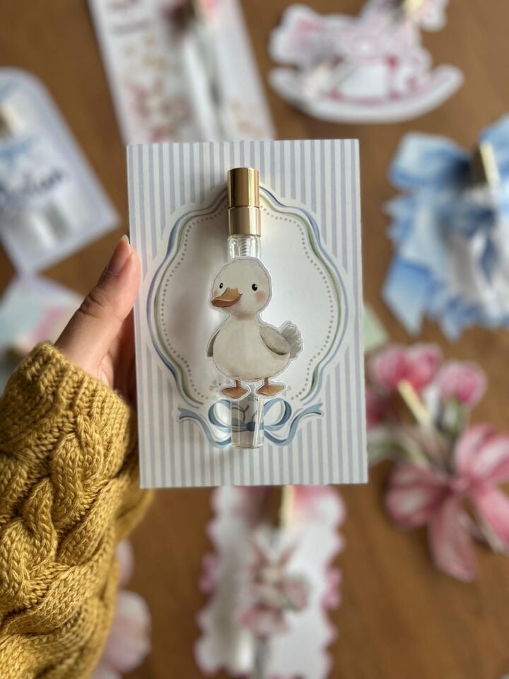 Hediyelik Kolonya ve kartı 15 ADET