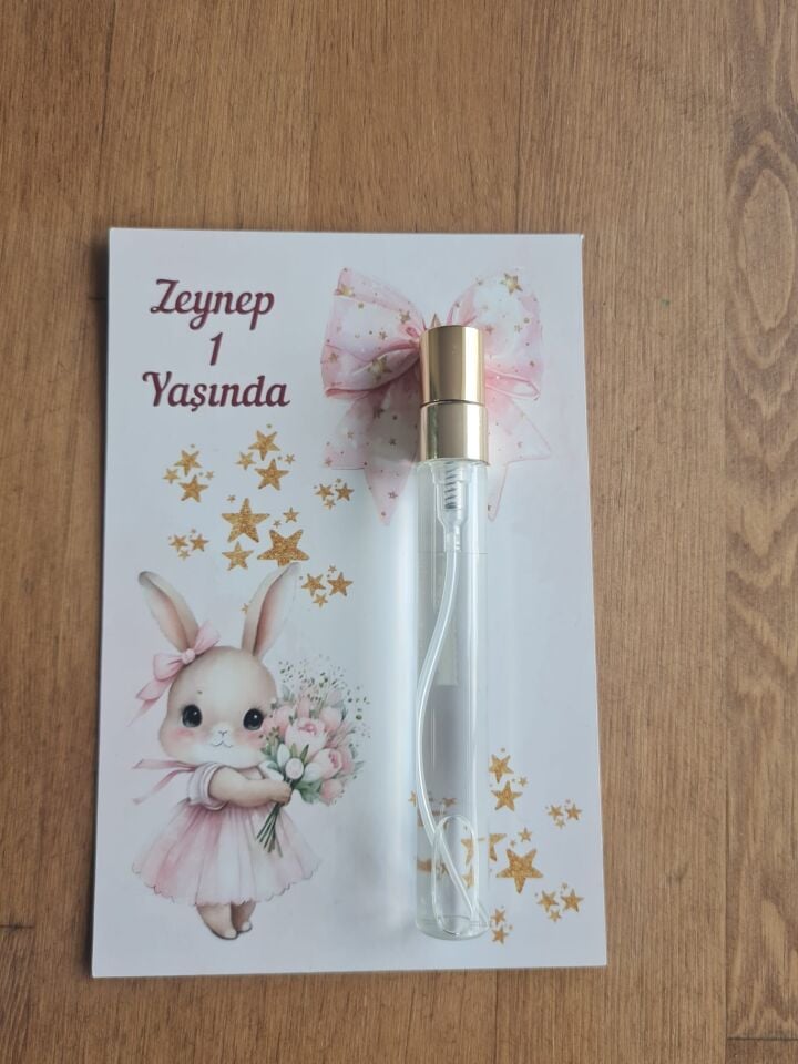 Hediyelik Kolonya ve kartı 15 ADET