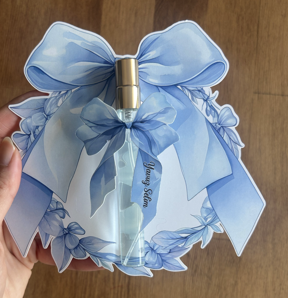 Hediyelik Kolonya ve kartı 15 ADET