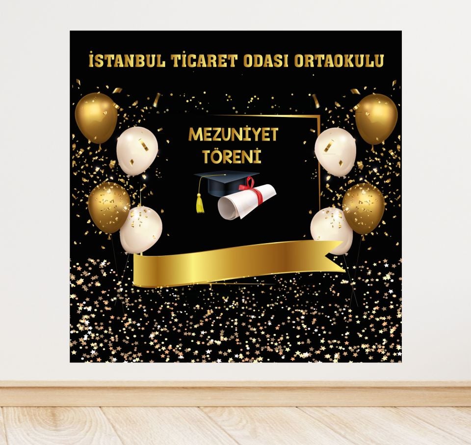 Mezuniyet Hatırası Temalı Afiş