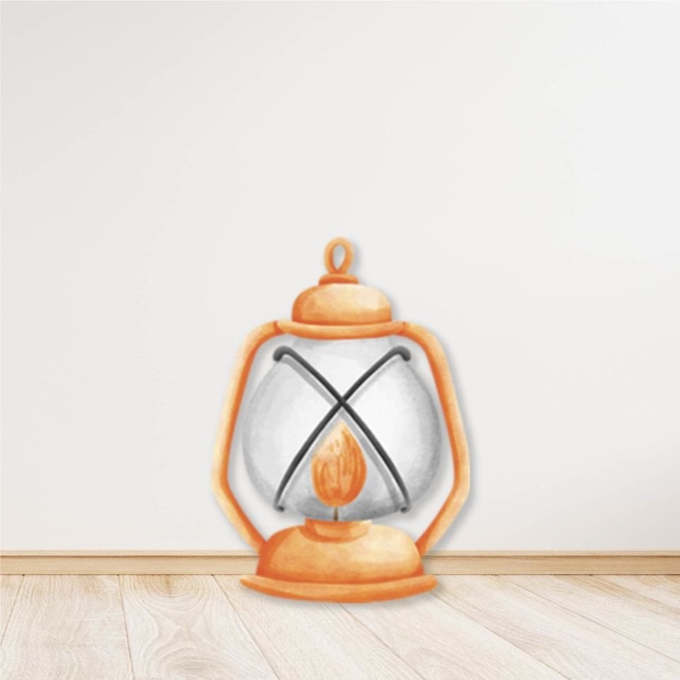 Safari Temalı Ayaklı Pano