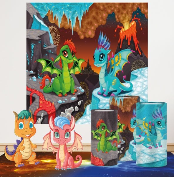 Dinozor Konseptli Efsane 1 Paket