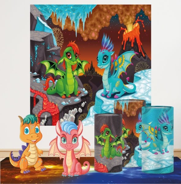 Dinozor Konseptli Mega 3 Paket