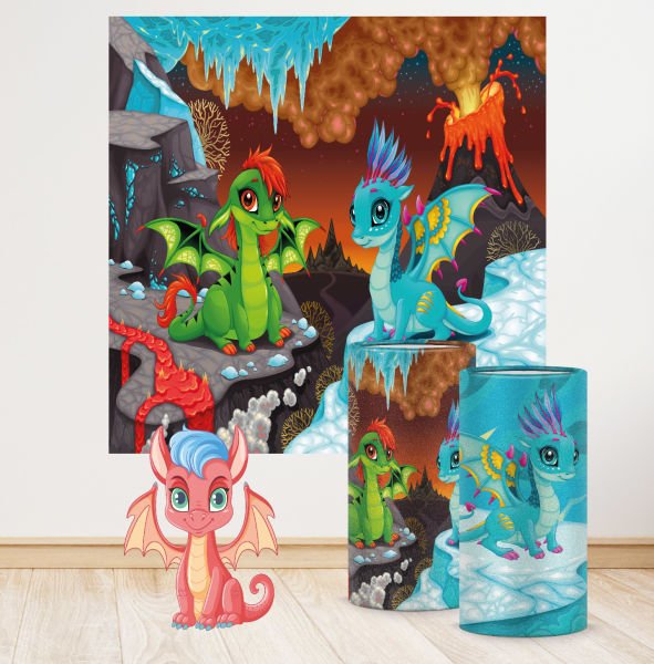 Dinozor Konseptli Mega 4 Paket