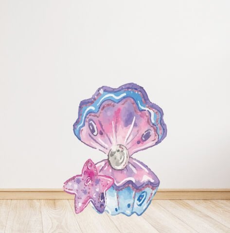 Denizkızı Temalı Ayaklı Pano