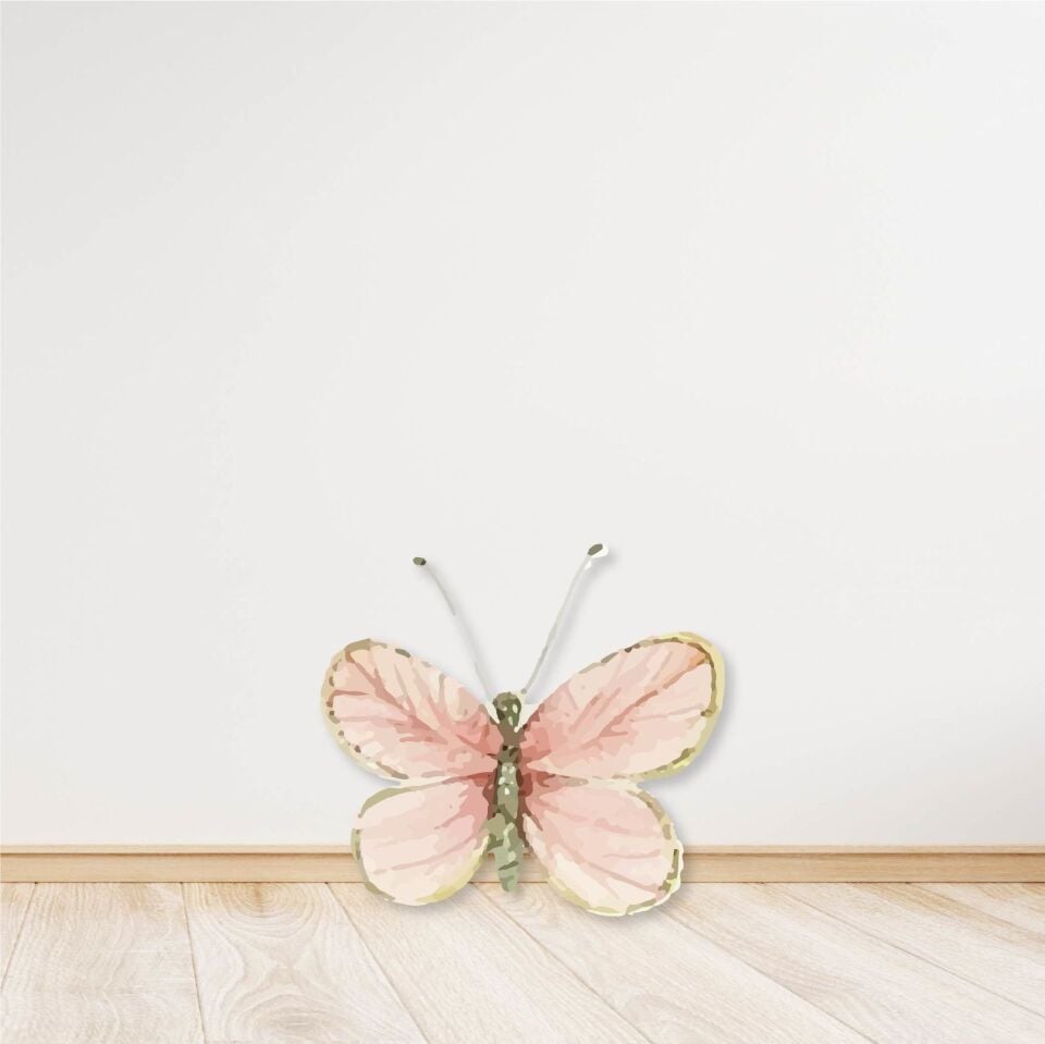 Kelebek Temalı Ayaklı Pano