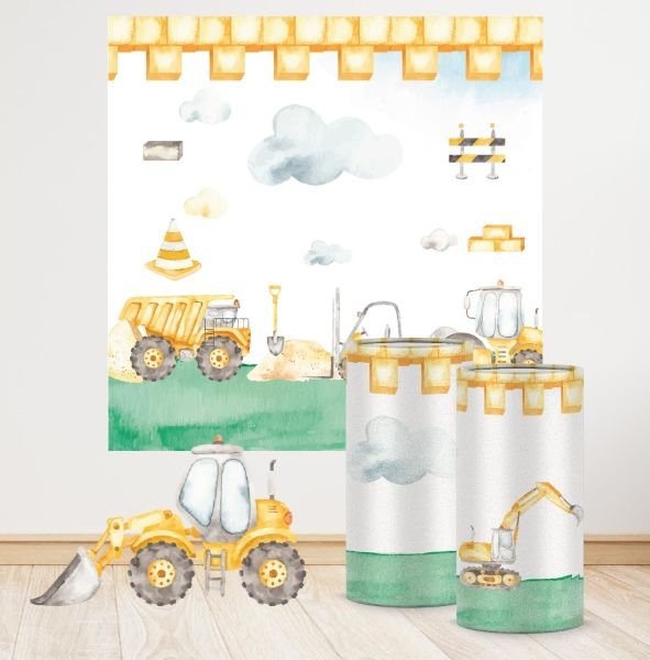 İnşaat Konseptli Mega 4 Paket