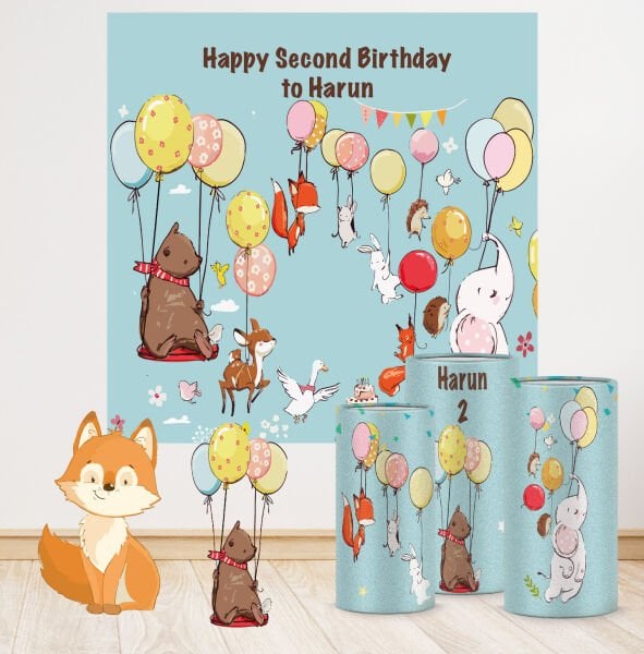 Balon Hayvanlar Konseptli Efsane 2 Paket