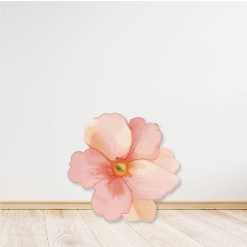 Çiçek Temalı Ayaklı Pano