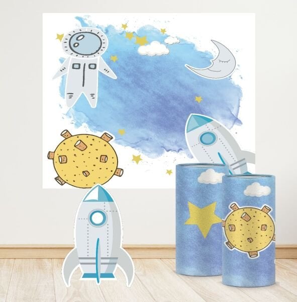 Astronot Konseptli Mini 3 Paket