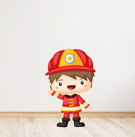 İtfaiye Temalı Ayaklı Pano