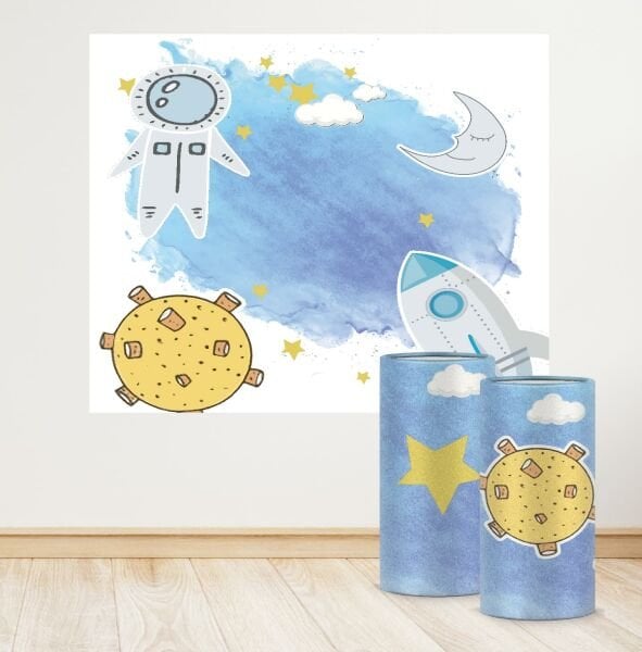 Astronot Konseptli Mini 4 Paket