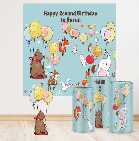 Balon Hayvanlar Konseptli Mega 2 Paket