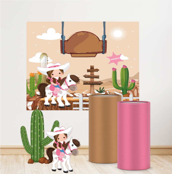 Kovboy Konseptli Mini 2 Paket