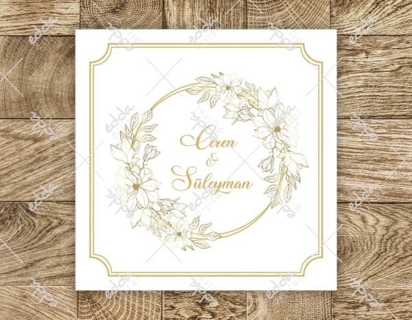 Gold Detaylı Dans Pisti Kaplaması