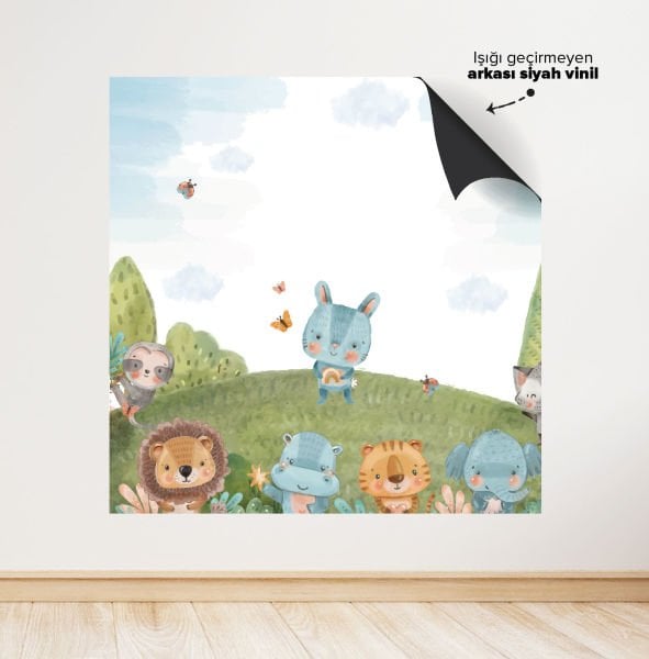 Safari Hayvanları Temalı Doğum Günü Konsepti