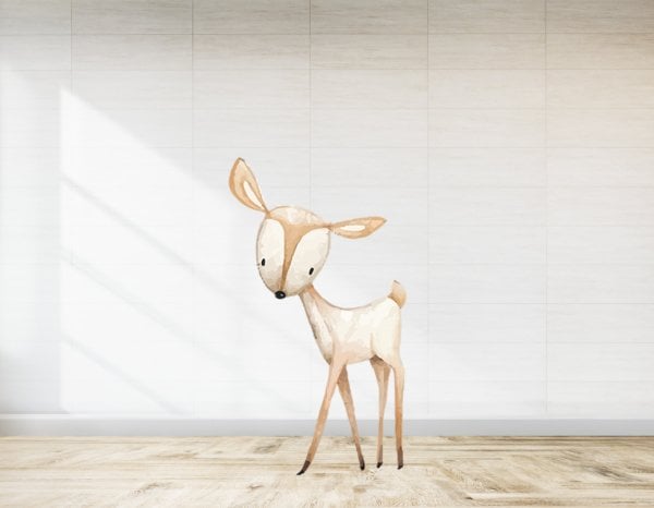 Woodland Geyik Temalı  Ayaklı Pano