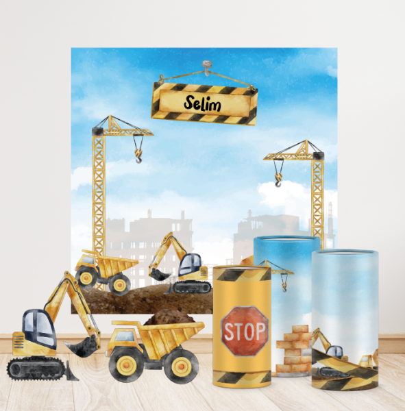 İnşaat Konseptli Efsane 2 Paket