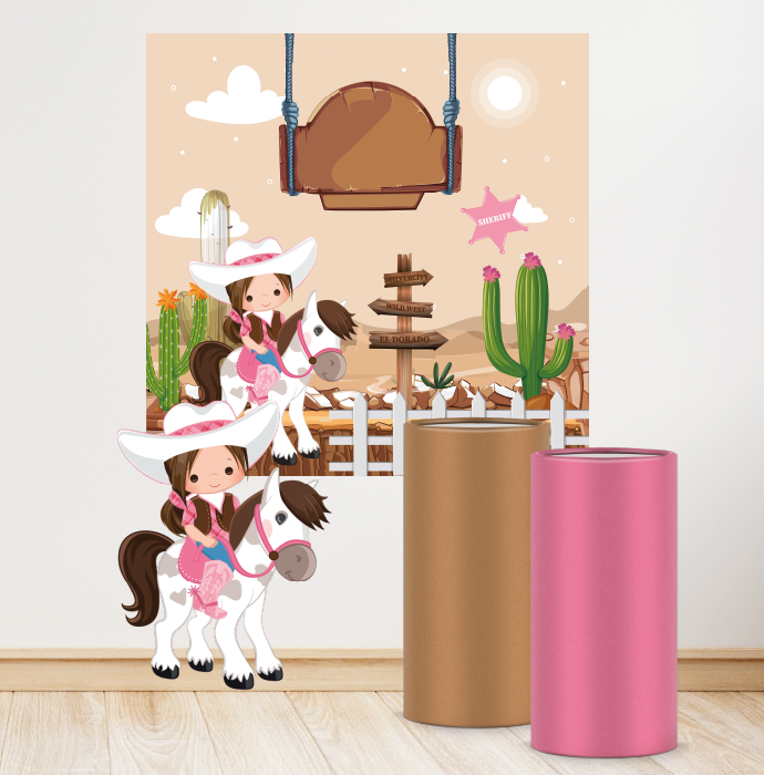 Kovboy Konseptli Mega 4 Paket