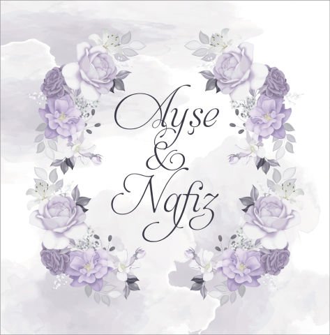 Gül Detaylı Dans Pisti Kaplaması