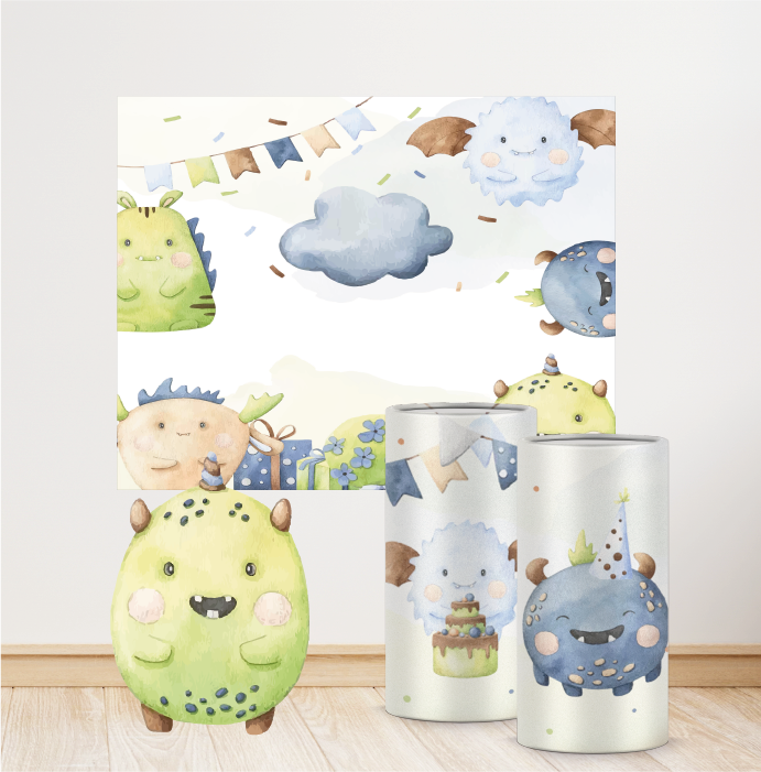 Monster Konseptli Mini 3 Paket