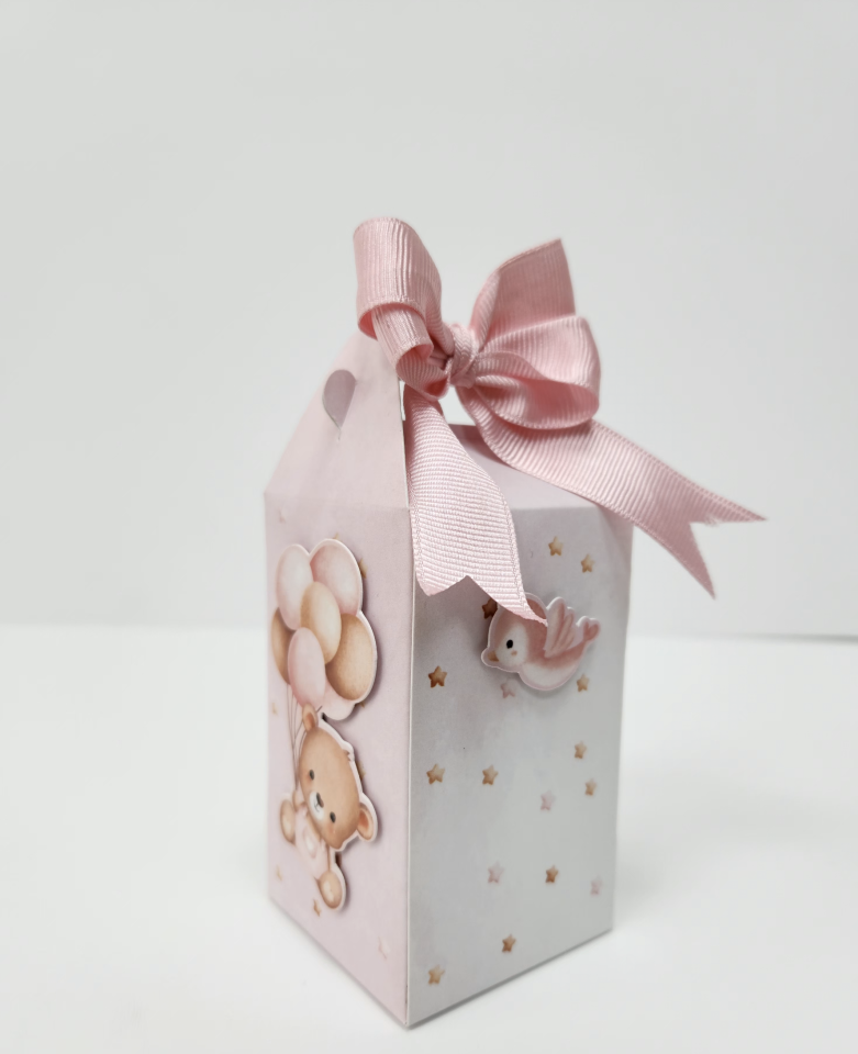 Ayıcık Konseptli Hediyelik Kutu (2'li)