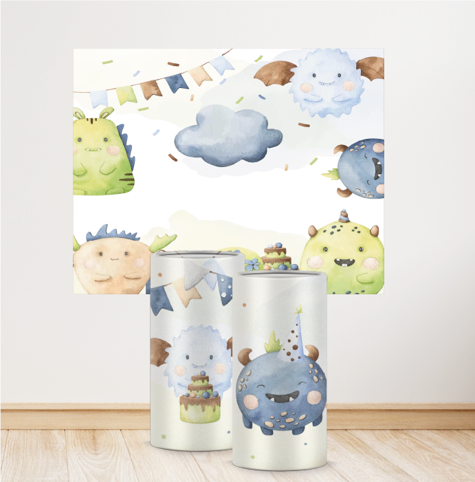 Monster Konseptli Mini 4 Paket