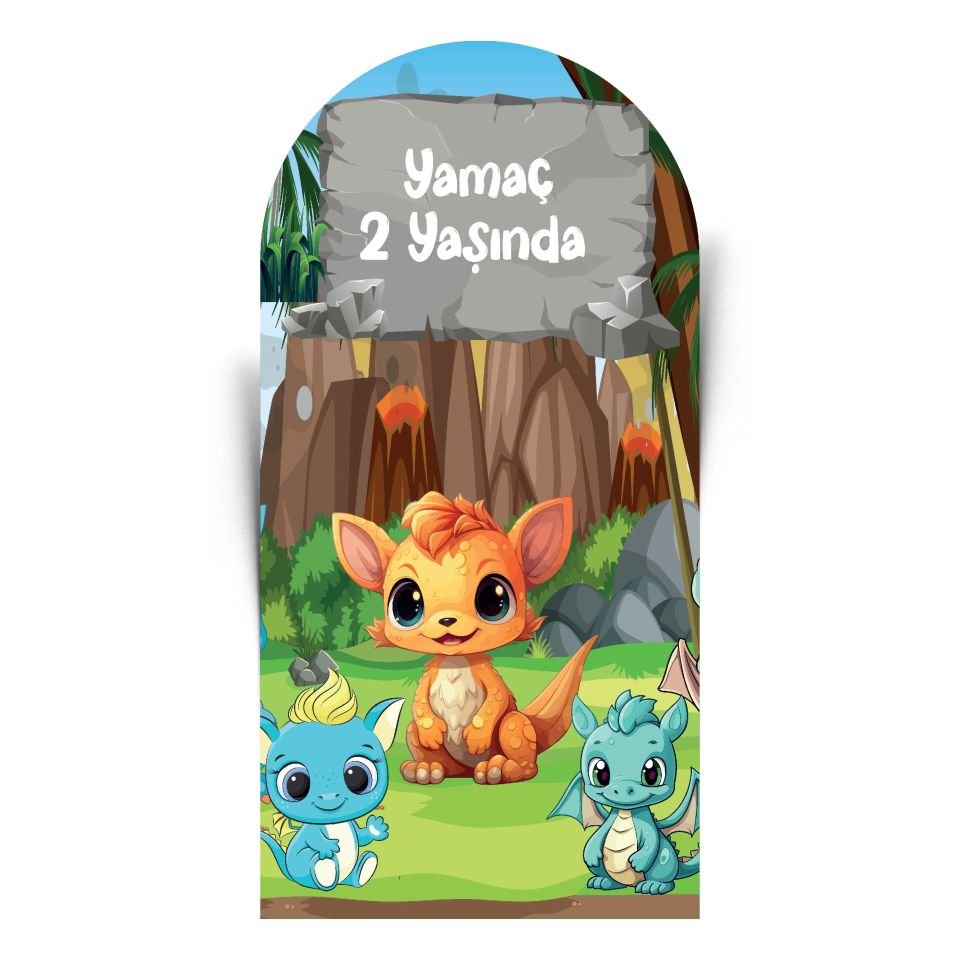 Edda Jumbo Tekli Pano -Sevimli Ejderha