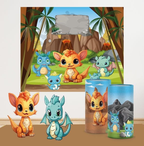 Baby Dragon Konseptli Mini 1 Paket