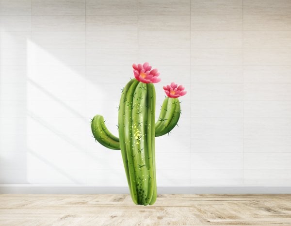 Toy Story Çiçekli Kaktüs  Ayaklı Pano