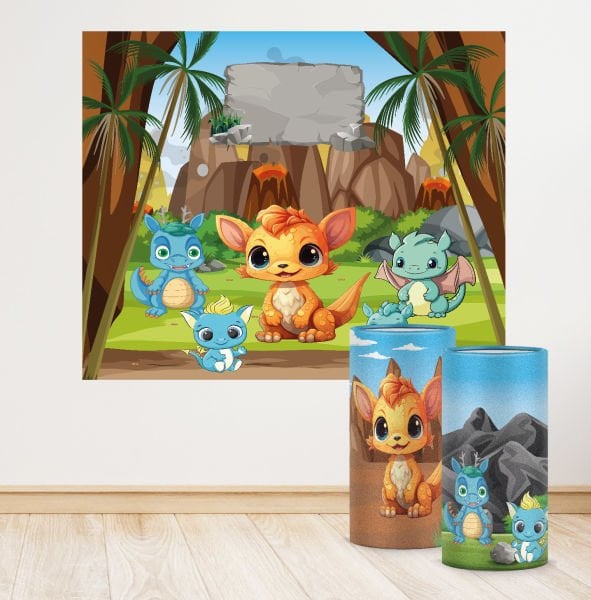 Baby Dragon Konseptli Mini 4 Paket