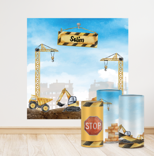 İnşaat Konseptli Efsane 4 Paket