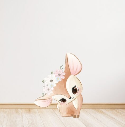 Geyik Temalı Ayaklı Pano